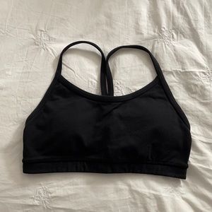 Lululemon black sports bra